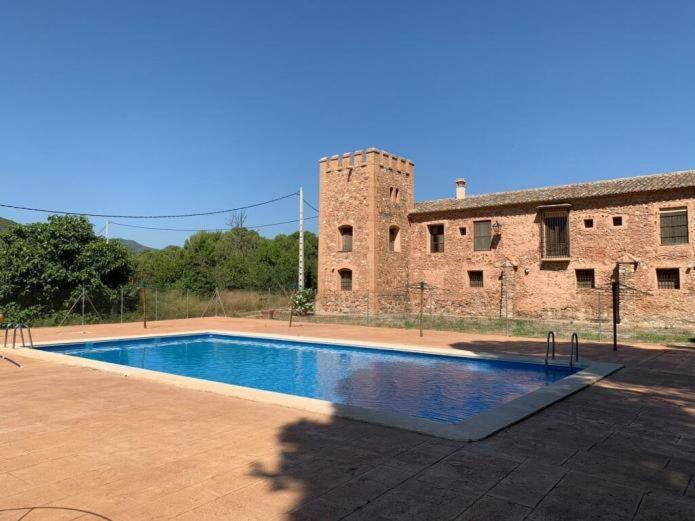 Masia de San Juan - Casas rurales con piscina en masia fortificada Segorbe  Exterior foto